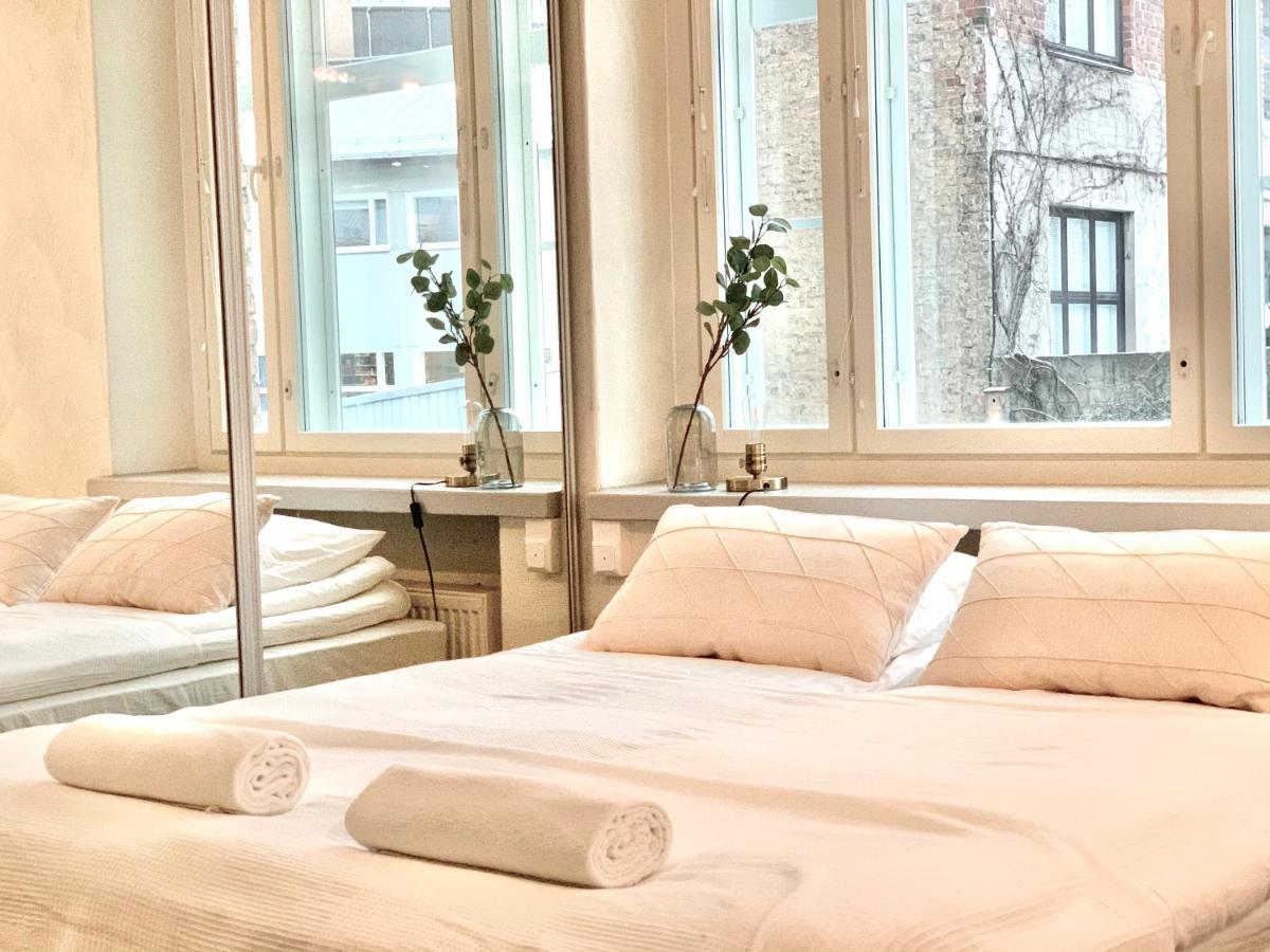 City Home Finland Ratina - Spacious Studio With Own Sauna And Great Location Next To Uros Live Arena Tammerfors Eksteriør bilde