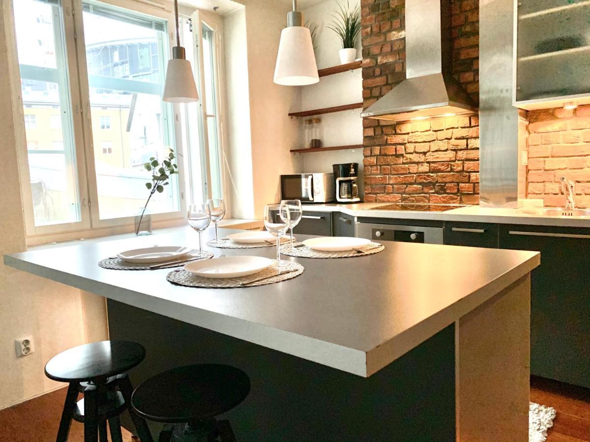 City Home Finland Ratina - Spacious Studio With Own Sauna And Great Location Next To Uros Live Arena Tammerfors Eksteriør bilde