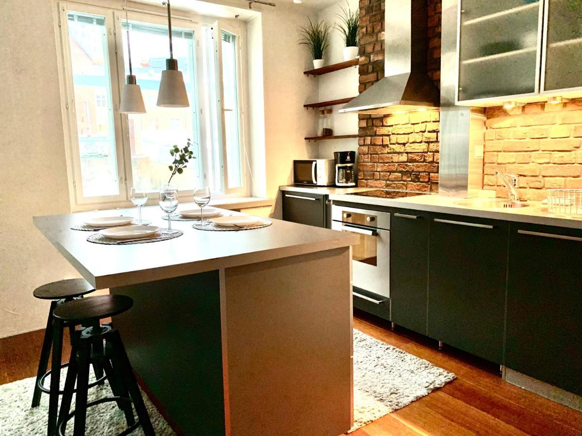 City Home Finland Ratina - Spacious Studio With Own Sauna And Great Location Next To Uros Live Arena Tammerfors Eksteriør bilde